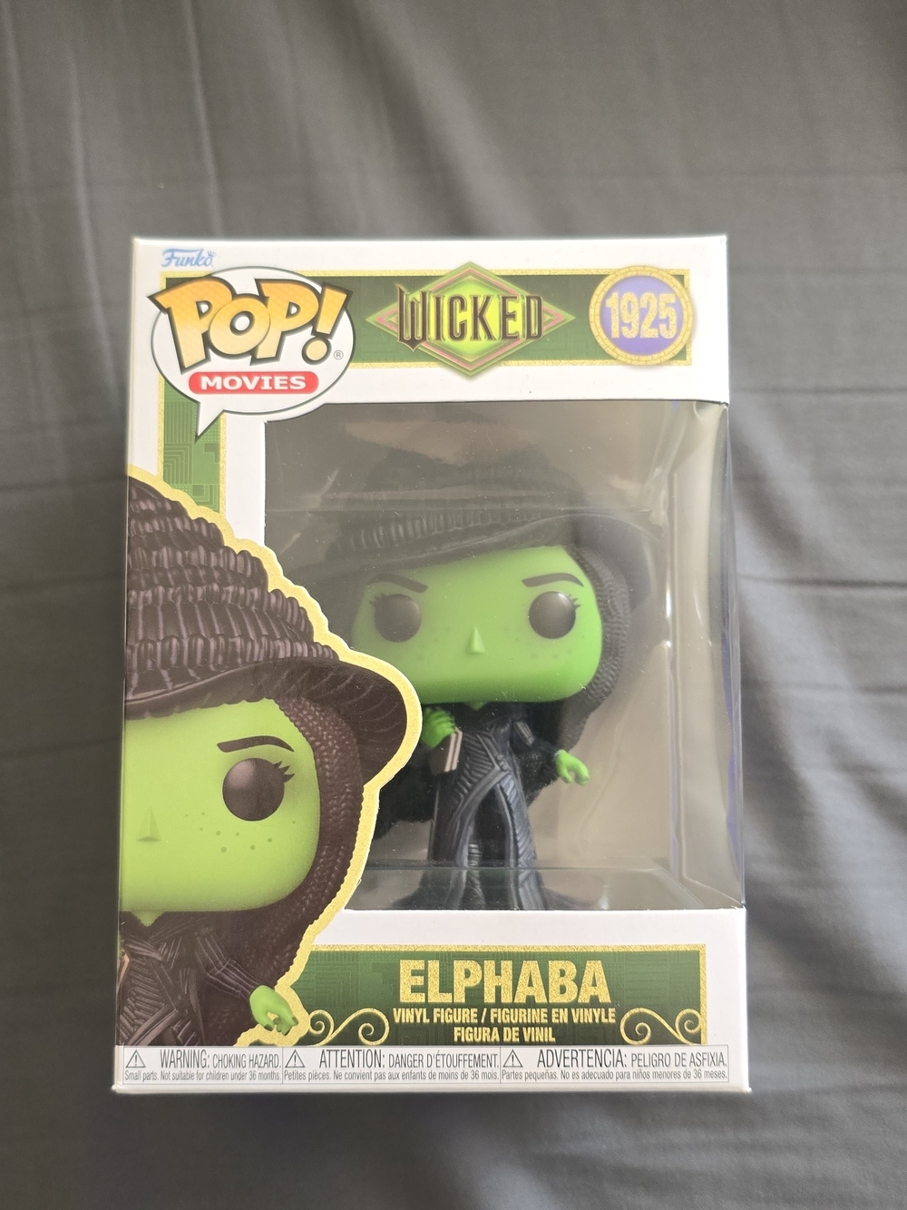 Funko Pop! Movies Wicked Elphaba Vinyl Figure - Green